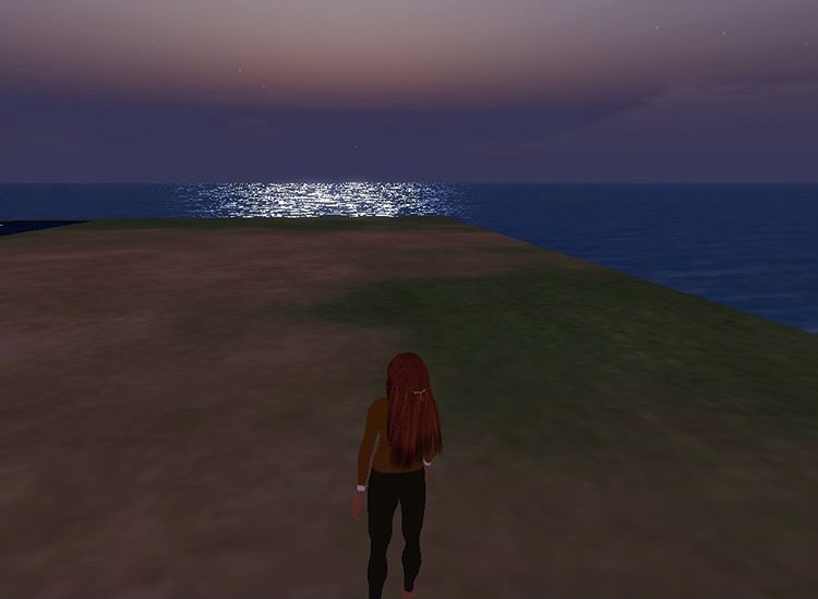 Pretty sunset in our 3DNovations virtual world 🌅🥰
