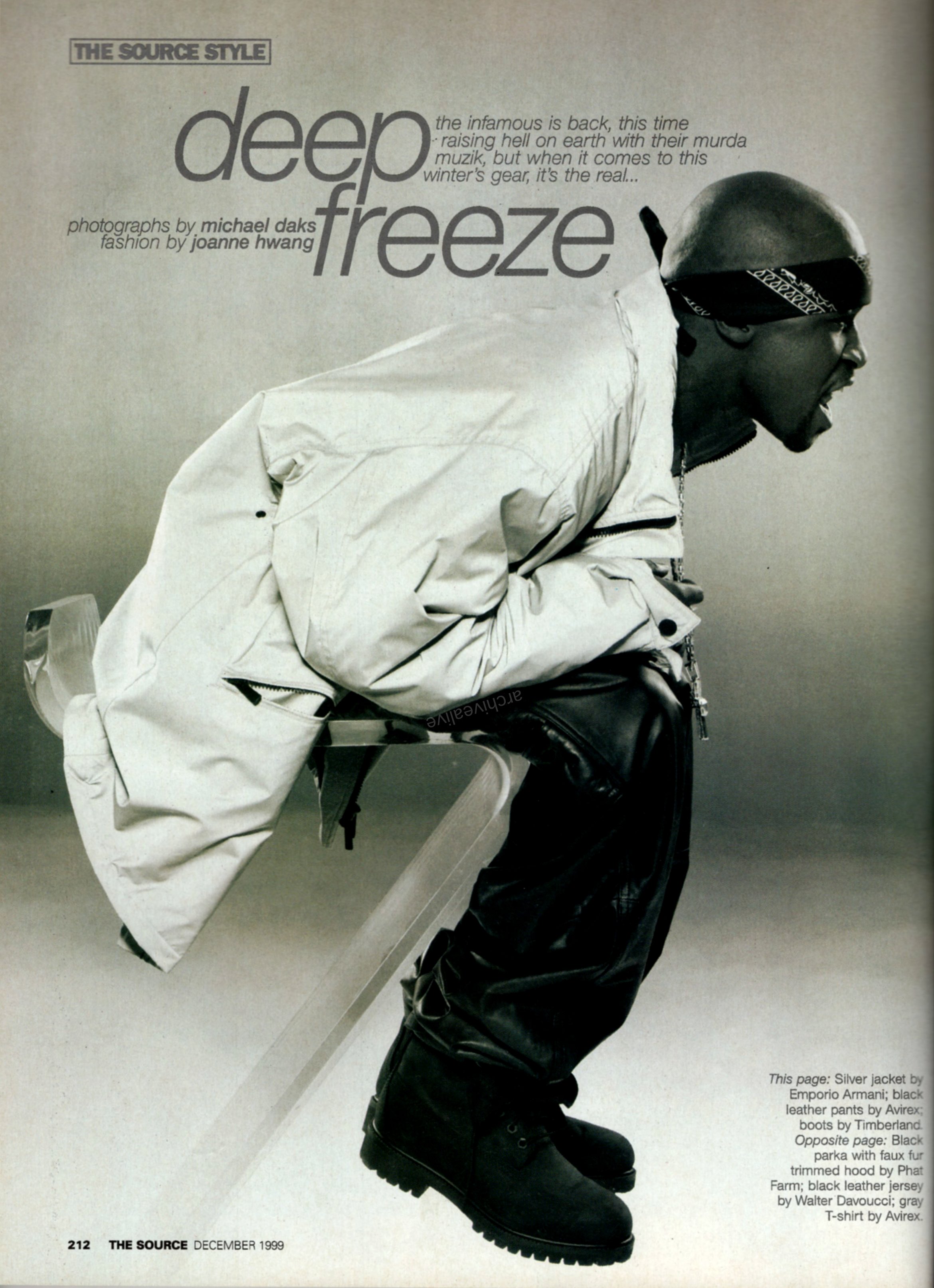 archivealive в X: „“Deep Freeze: The Infamous is back, this time raising hell on earth with their Murda Muzik, but when it comes to this winter's gear, it's the real…” Mobb Deep archivealive в X: „“Deep Freeze: The Infamous is back, this time raising hell on earth with their Murda Muzik, but when it comes to this winter's gear, it's the real…” Mobb Deep