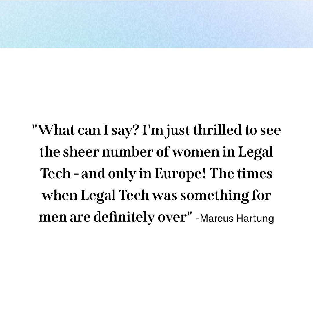 European Women of Legal Tech 2020 tweet media