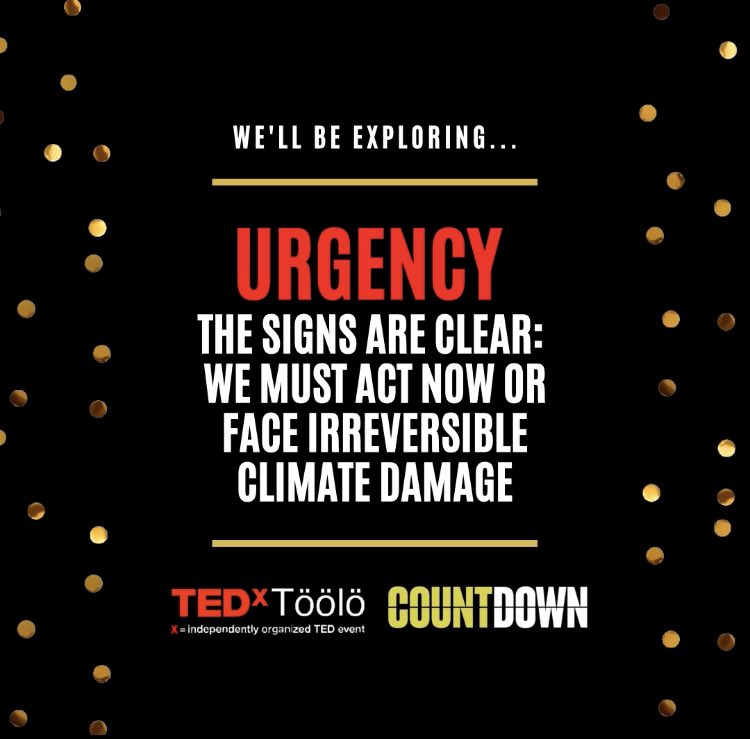 tedxtoolo's tweet photo. community to overcome the many hurdles we face in trying to lead a lower carbon lifestyle. Join us next Monday the 23rd to discover the role you could play in decarbonising our global society. Everyone is welcome.

More information &amp; bookings can be found via the link in our bio. https://t.co/aieeQxSqy8