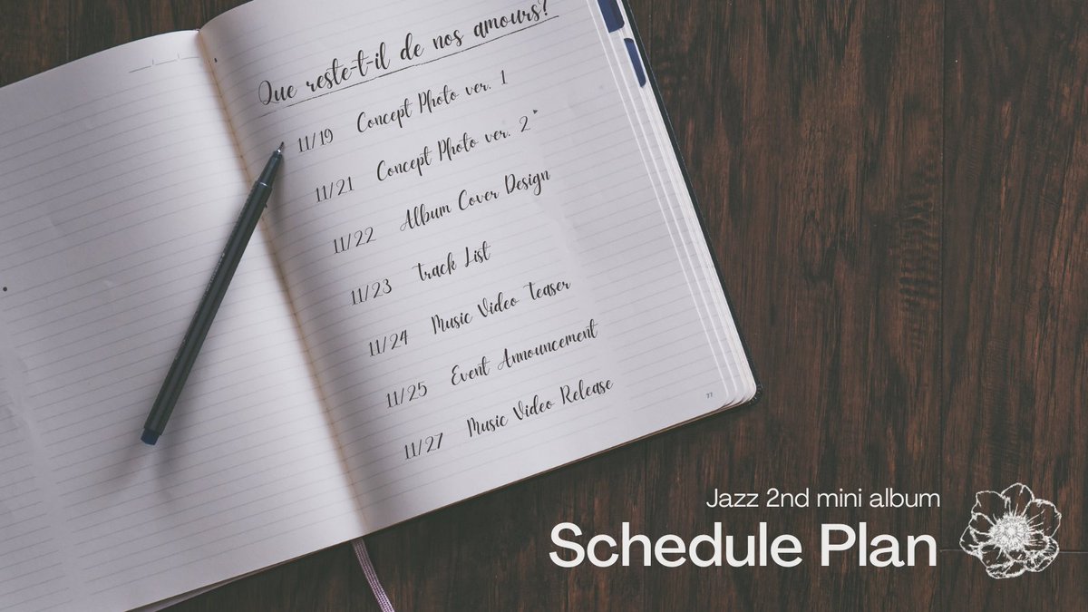 ⠀⠀

⠀⠀⠀⠀⠀ 𝐉𝐀𝐙𝐙 𝟐𝐧𝐝 𝐌𝐢𝐧𝐢 𝐀𝐥𝐛𝐮𝐦
⠀⠀⠀⠀⠀⠀⠀⠀27. 11. 2020
⠀⠀
⠀⠀⠀⠀⠀⠀⠀'Schedule Plan'

⠀⠀