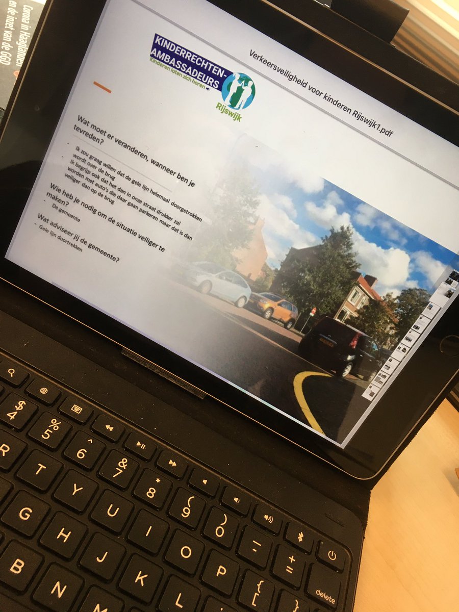 Vandaag had ik samen met de gemeenteraad een digitaal spreekuur met de Rijswijkse kinderrechtenambassadeurs. Zeer waardevolle ideeën en vragen! Over afval, verkeersveiligheid en Corona. Zelfs een plan met verschillende oplossingen voor de verkeersveiligheid!