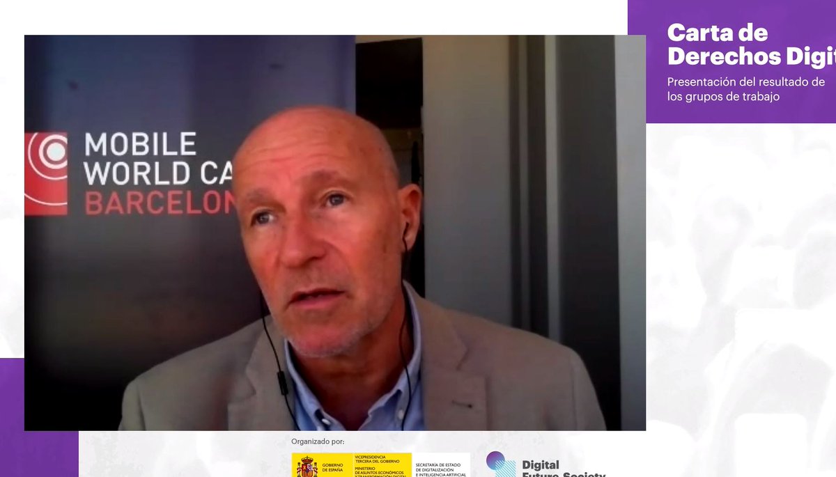 La presentación de la 1ª versión de la Carta de Derechos Digitales es el marco perfecto para exponer una realidad que ya no podemos ignorar:  existe y estamos viviendo una verdadera EMERGENCIA DIGITAL. (Abro hilo 👇)