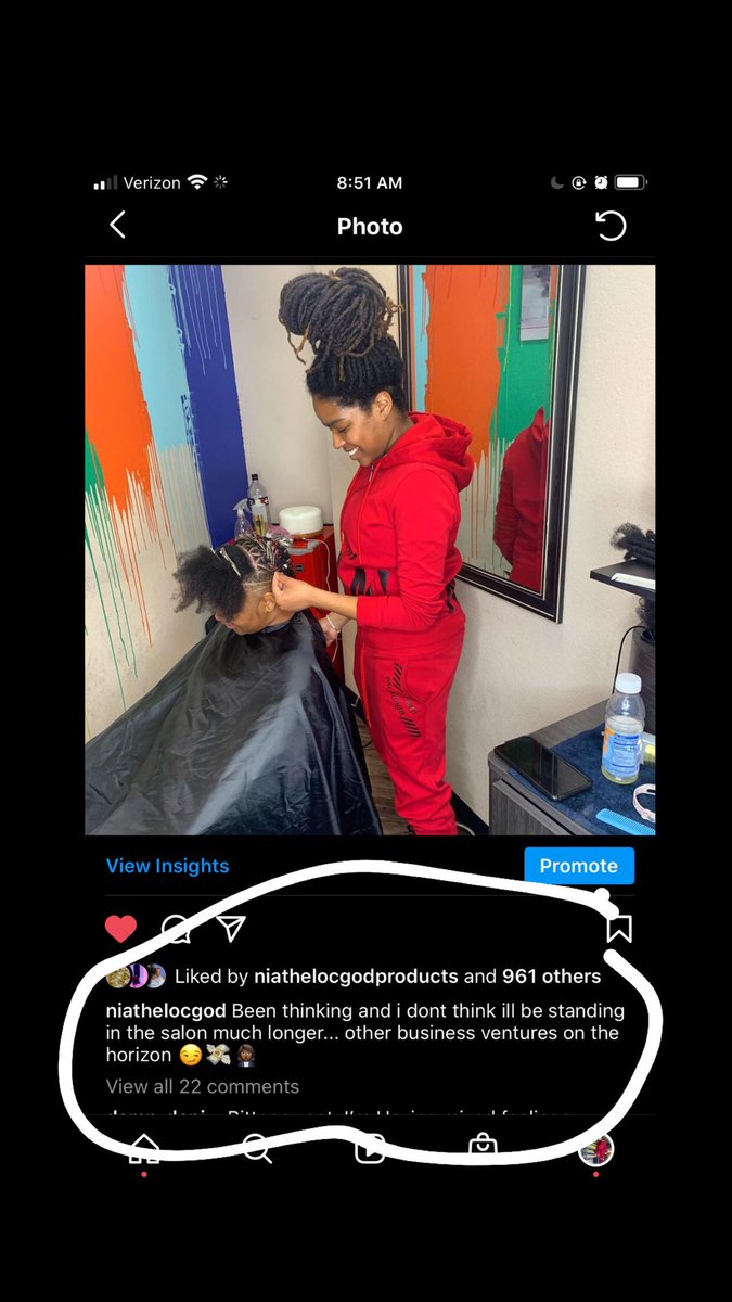 I eventually got my own salon suite as a stylist, but I didn’t want to be a stylist forever. (As stated in the caption of this photo) This was January 2020. My product line was already up and running for 3 months and had just started making enough for me to quit doing hair.