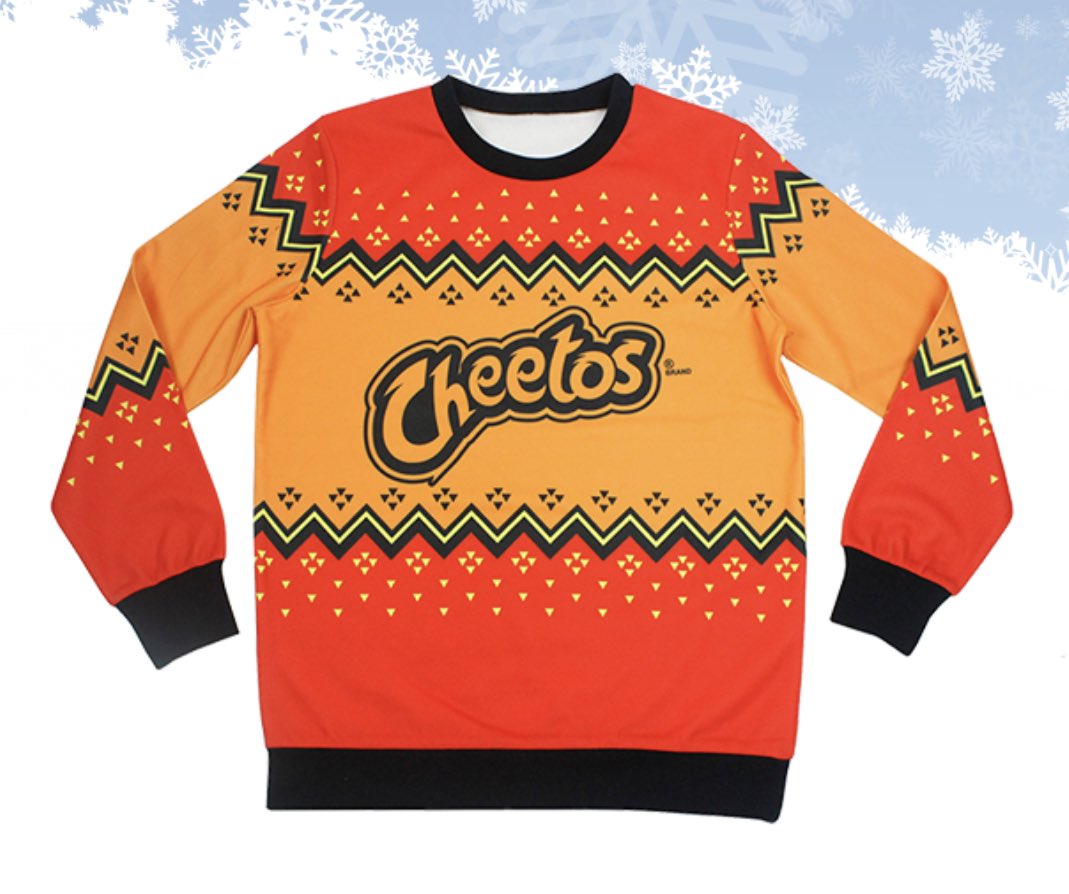 Bijproduct binding Teleurgesteld Darren Rovell on Twitter: "Frito Lay unveils snack branded ugly Christmas  sweaters ($50) https://t.co/sQF8S8OUp5 https://t.co/agyaymSrnx" / Twitter