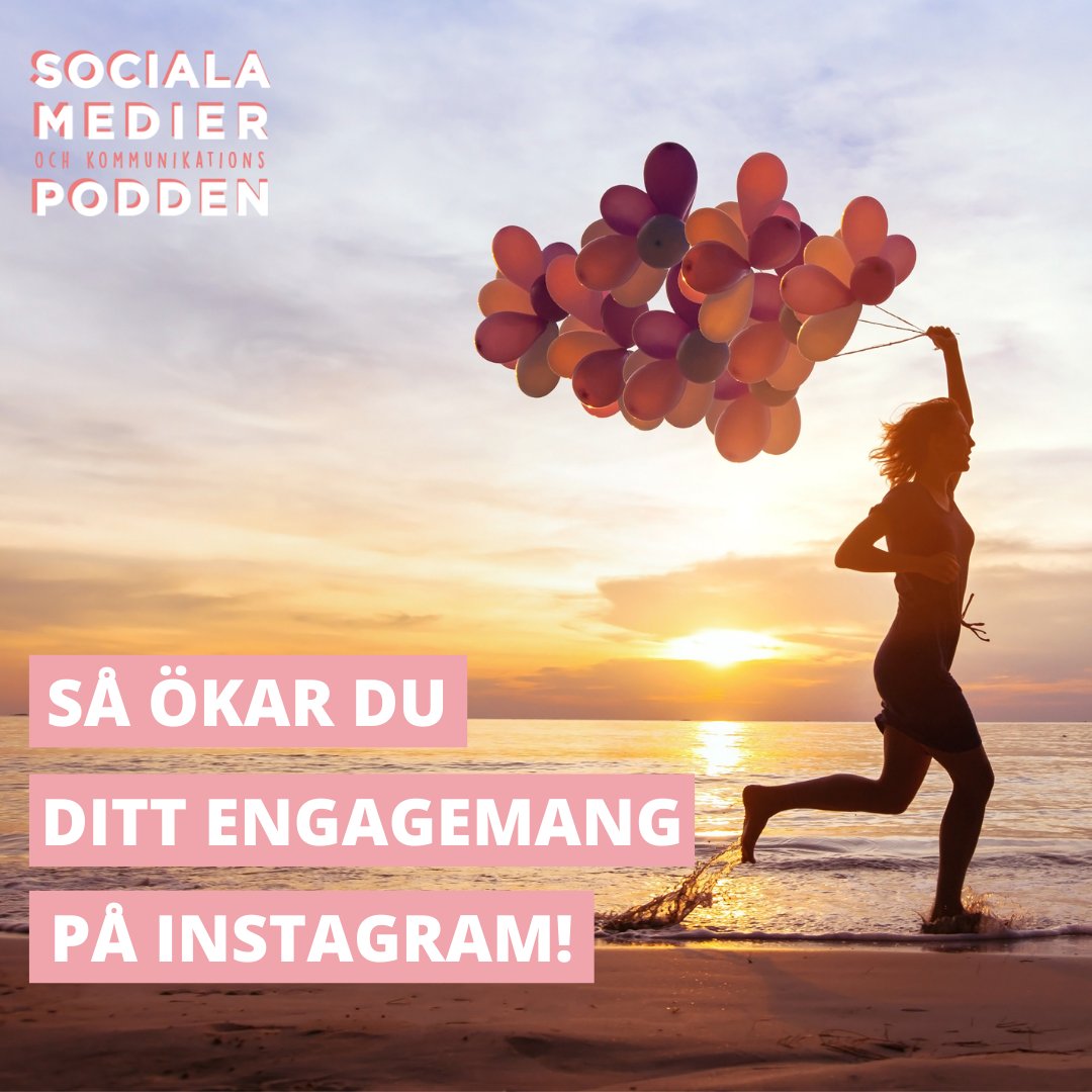 Nytt avsnitt av "Sociala Medier och Kommunikationspodden" finns nu UTE! 🎧

I det här avsnittet får du tips på hur du ökar ditt engagemang på Instagram! 

Klicka här för att komma till avsnittet! 👉 bit.ly/2INidky

#podcast #podd #socialamedierochkommunikationspodden