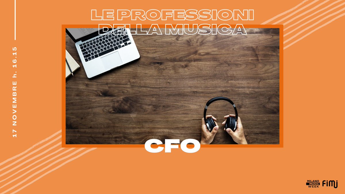 #MMW20 • Come si coordinano le attività finanziarie di una casa discografica? E come si è sviluppato il reparto finance con l'avvento del digitale?

Tutto quello che c'è da sapere sul ruolo del CFO tra pochi minuti a @milanomusicweek con <a href="/ddema66/">Daniele Demartini</a>: bit.ly/2JnWnnR