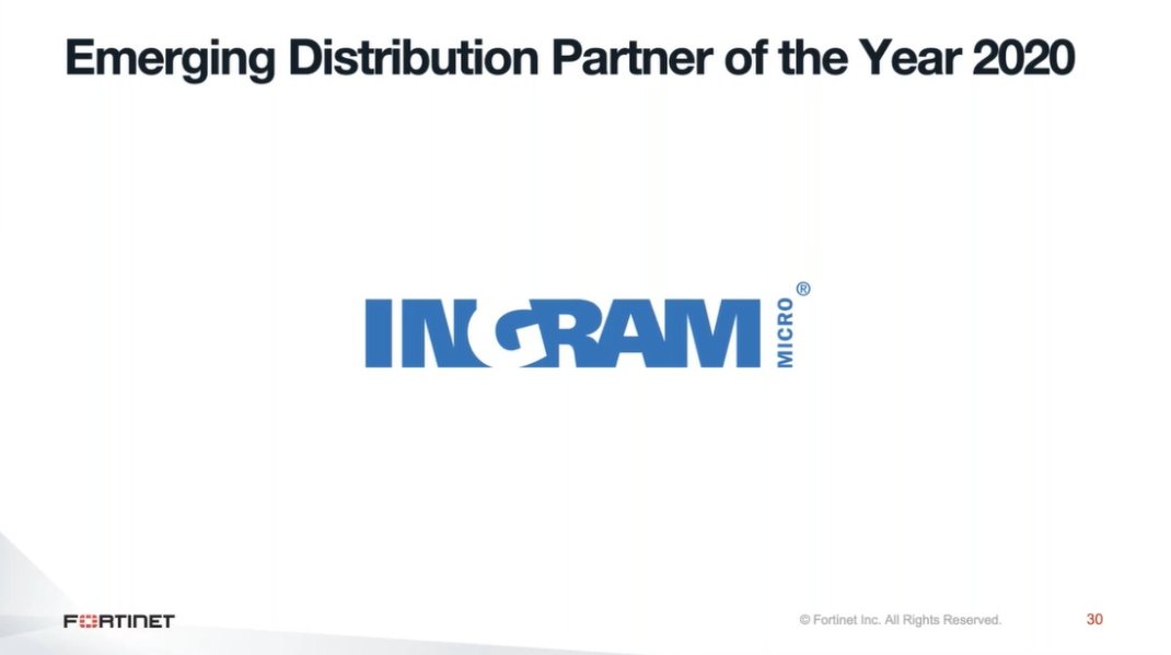 Super thrilled to announce that Ingram Micro Pakistan has been awarded the "#Fortinet Emerging #Distribution Partner of The Year 2020" award for its outstanding performance and commitment.