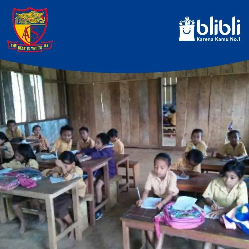 bliblidotcom's tweet photo. Donasi yang terkumpul nantinya akan digunakan untuk :

- Pembangunan (Rp256jt) 🏫
- Perabotan dalam kelas &amp; alat tulis (Rp25jt) 🧑‍🎓
- Pengembangan sekolah 5 th (Rp20jt) 🧑‍🔧
- Dukungan manajemen kantor 10% (Rp30jt) 🧑‍🏫

Yuk donasi! Klik: https://t.co/ZlypXQXMeL https://t.co/lyT2hLJBs7
