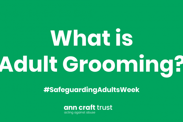 Day 2:#SafeguardingAdultsWeek &amp; the theme is #AdultGrooming. When most people think about grooming, they think about children. But adults can be vulnerable too. It can lead to many different types of harm: modern slavery, coercive control, physical, sexual &amp; financial abuse