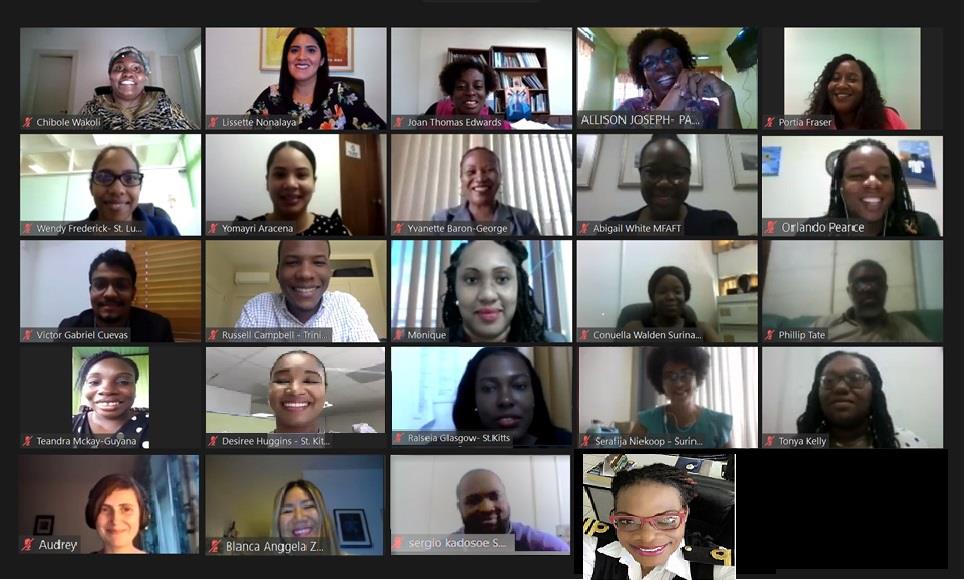 wtoelearning's tweet photo. Friday 13 November 2020 saw the successful conclusion of #WTO's first ever online regional trade policy course (#eRTPC)! 20 government officials from 10 #Caribbean countries participated in the eRTPC. https://t.co/yBDJTQWHO0