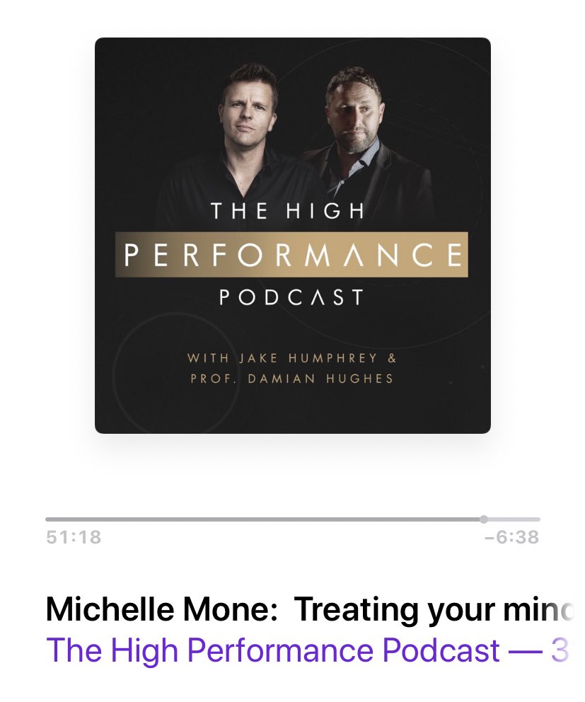 RoseyHampton's tweet photo. 🤩🌟So inspired this morning listening to @MichelleMone on the High Performance Pod. 👏🏼 Loved her perspective of not giving up. 💪🏼 https://t.co/ekBISOghB7