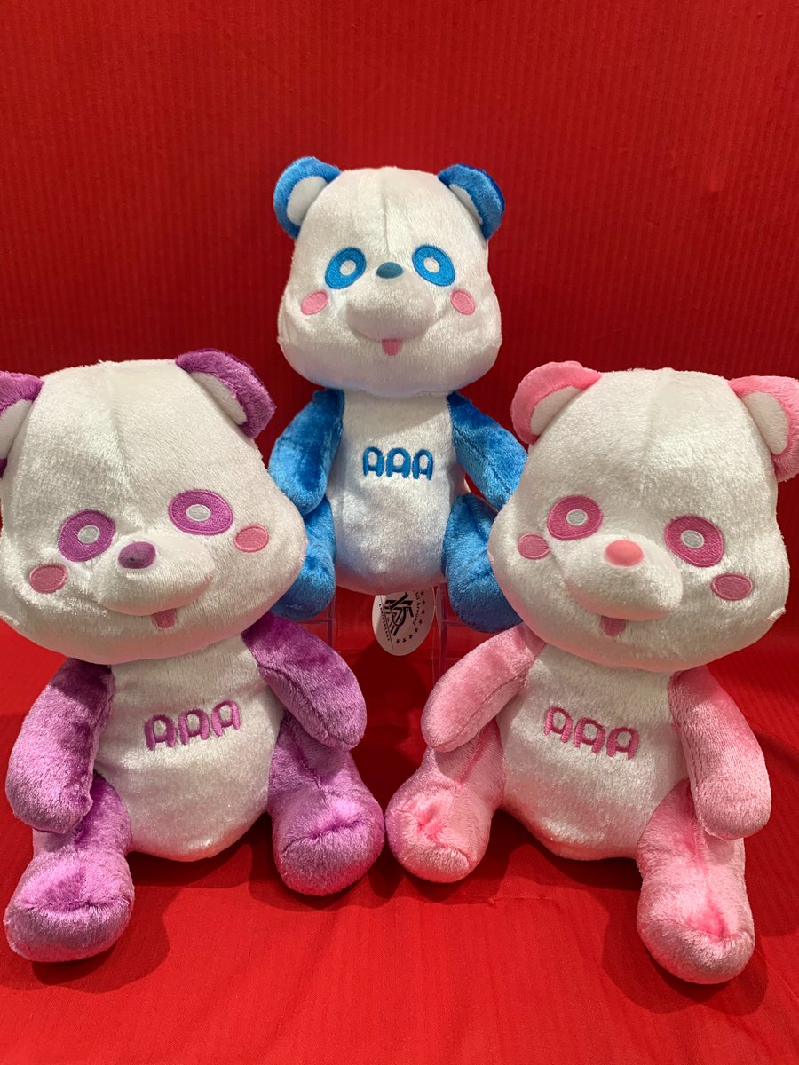 mikawa39's tweet photo. 【 #プライズSGF三川】
#AAA のBIGぬいぐるみが入荷しました!
全5種類で少数入荷となっておりますのでお早めにどうぞ!
#AAAグッズ #え~パンダ #AAA15th #トリプルA #山形 #三川 #鶴岡 #酒田 #ゲーセン #イオンモール三川 https://t.co/etUJ95z8mh