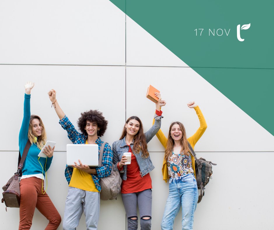 Hoy es el Día Internacional de los #estudiantes✌️

Las #nuevasgeneraciones son una de las partes más importantes para un futuro #sostenible🌍

La juventud es fundamental para conseguir los #ODS de la #Agenda2030 

¿Cómo afrontan el empleo?👉bit.ly/3lCFfcs