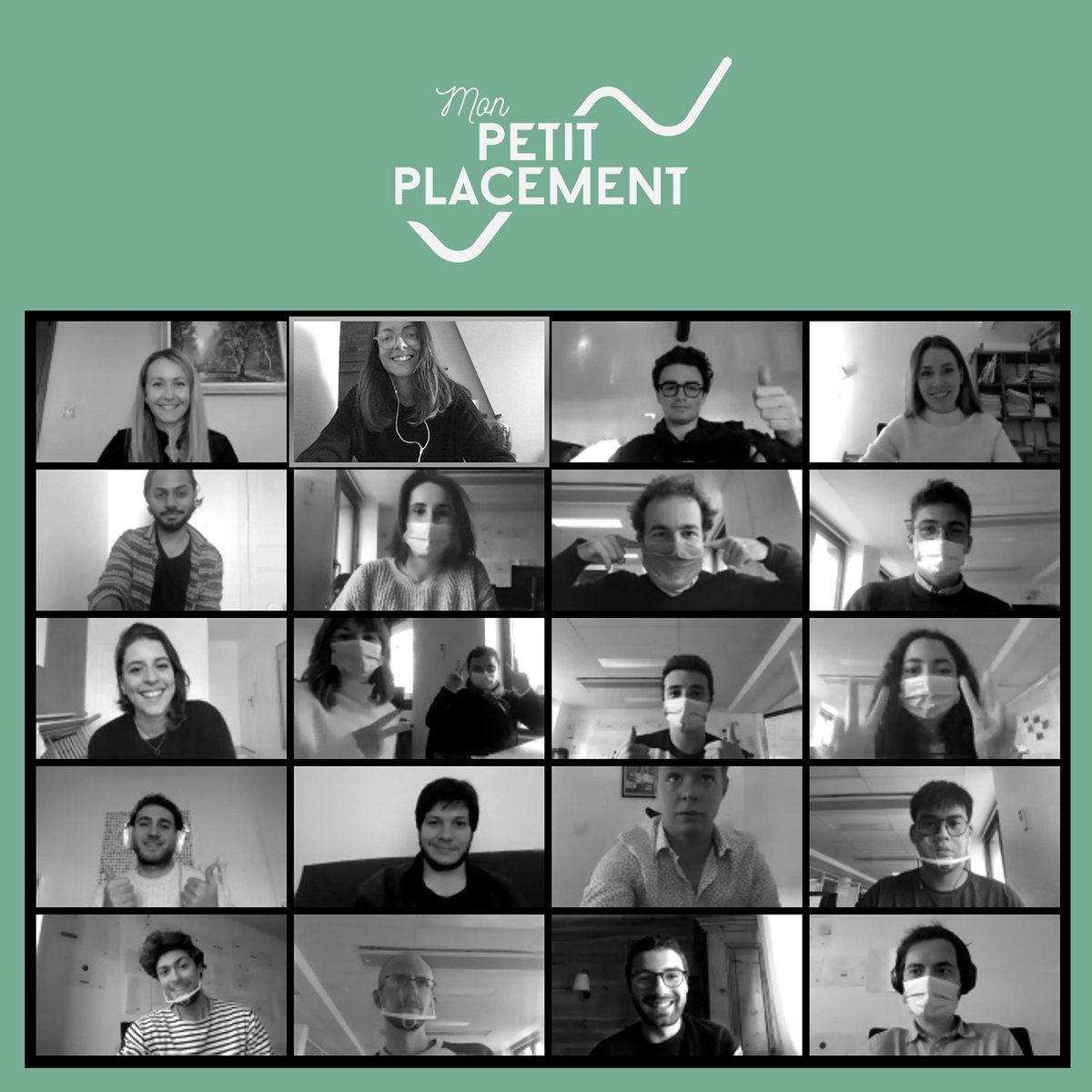 Un 👋 de la team Mon Petit Placement ! 
Si tu as envie de te lancer dans un projet d'investissement mais que tu ne sais pas par où commencer notre équipe est là pour t'accompagner 💚 

👉 Rdv sur monpetitplacement.fr !