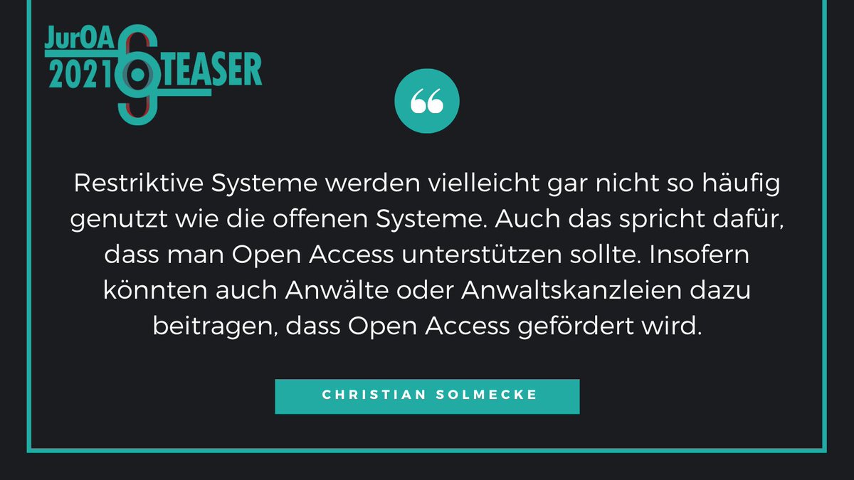 Interview mit <a href="/solmecke/">Prof. Christian Solmecke</a> jetzt auf

juroa2021.fh-potsdam.de 
und
youtu.be/Br5ulhzNlXk

#JurOA #JurOA2021