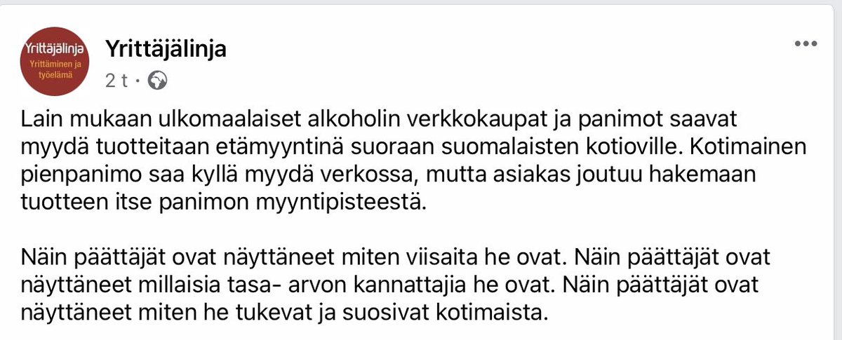 frankares's tweet photo. Onko joku jo ehtinyt tehdรค verkkokauppatilausta #eDrinks kautta? Taitaa olla aikamoinen ruuhka kรคsillรค IS:n jutun takia.
Onneksi lรถytyy valinnanvaraa. #etรคmyynti #Kiuru #demarit #STM #alkoholilaki https://t.co/HZ1K0Uq8P7