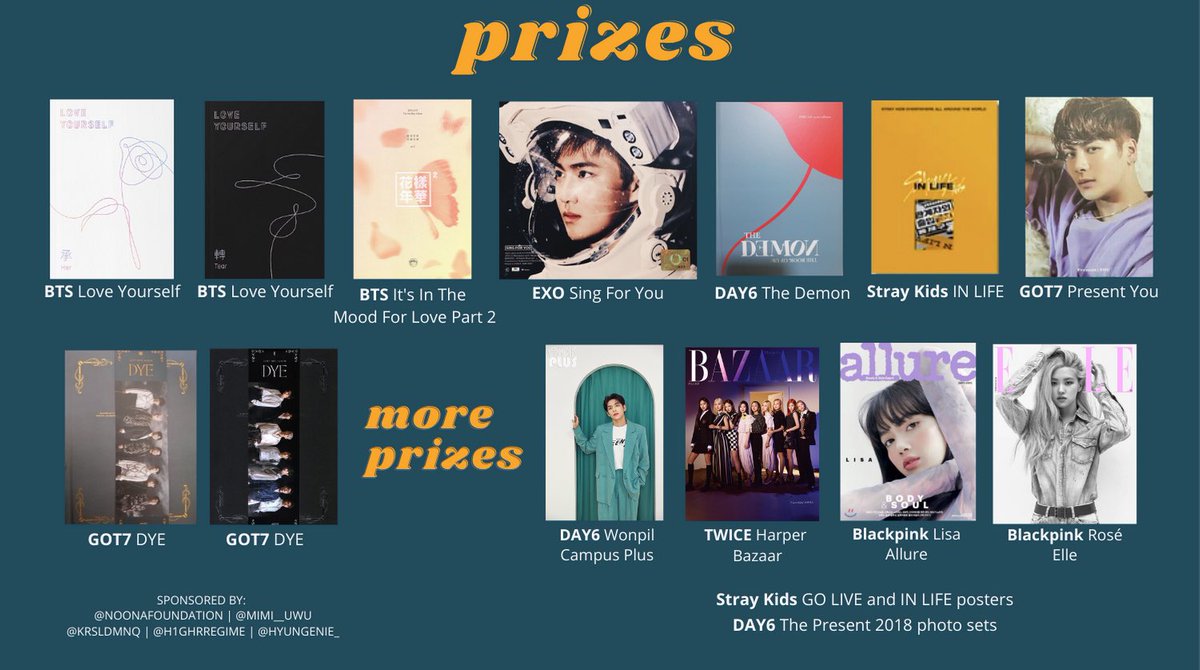 ThirtyForACause's tweet photo. #THIRTYForACause: A PH K-POP Giveaway Fundraiser for victims of #UlyssesPH. Donate & get a chance to win K-POP prizes. Please see photos & thread for more details! π
help by RT-ing! ππ»
π https://t.co/UertcM3UW5
π from BTS, EXO, GOT7, DAY6, Stray Kids, Blackpink, and TWICE https://t.co/uNnzYa7Nyx