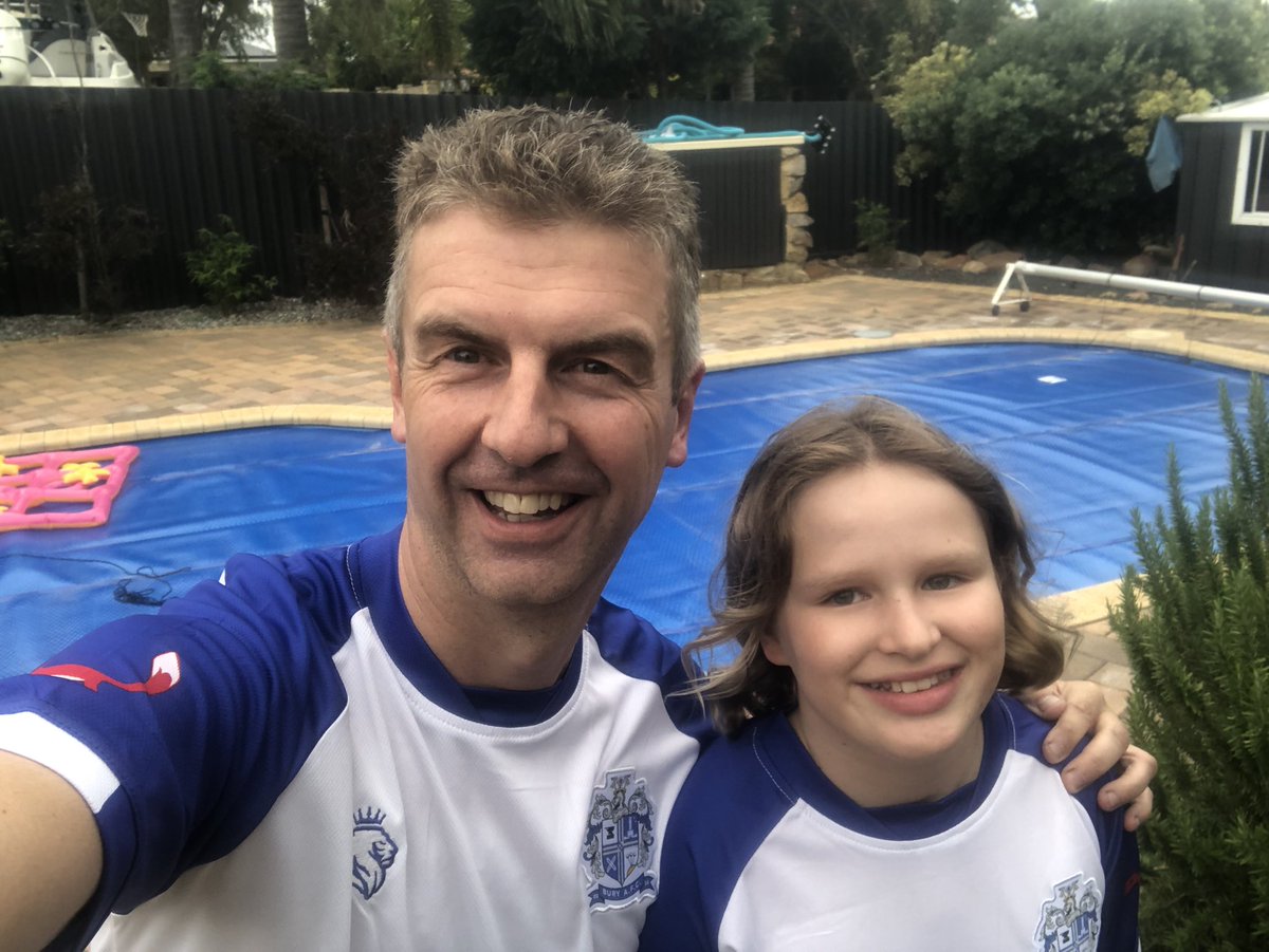 NeilDFoster's tweet photo. @OfficialBuryAFC shirts finally made it to this exile owner in 🇦🇺 Australia!!!! https://t.co/CGt5I4fi7A