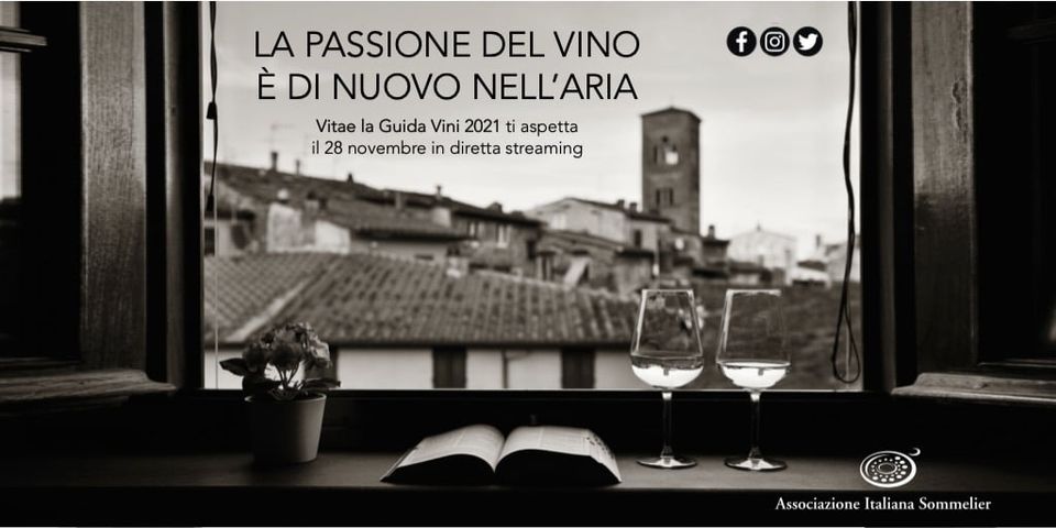 Sabato 28 novembre in diretta dalle ore 11:00 sulla pagina Facebook <a href="/AISOfficial_ITA/">AIS Official</a> presentiamo #Vitae2021.
Sveleremo i vincitori dei 22 Tastevin #aisitalia e saranno gli stessi produttori a rispondere alle vostre domande.