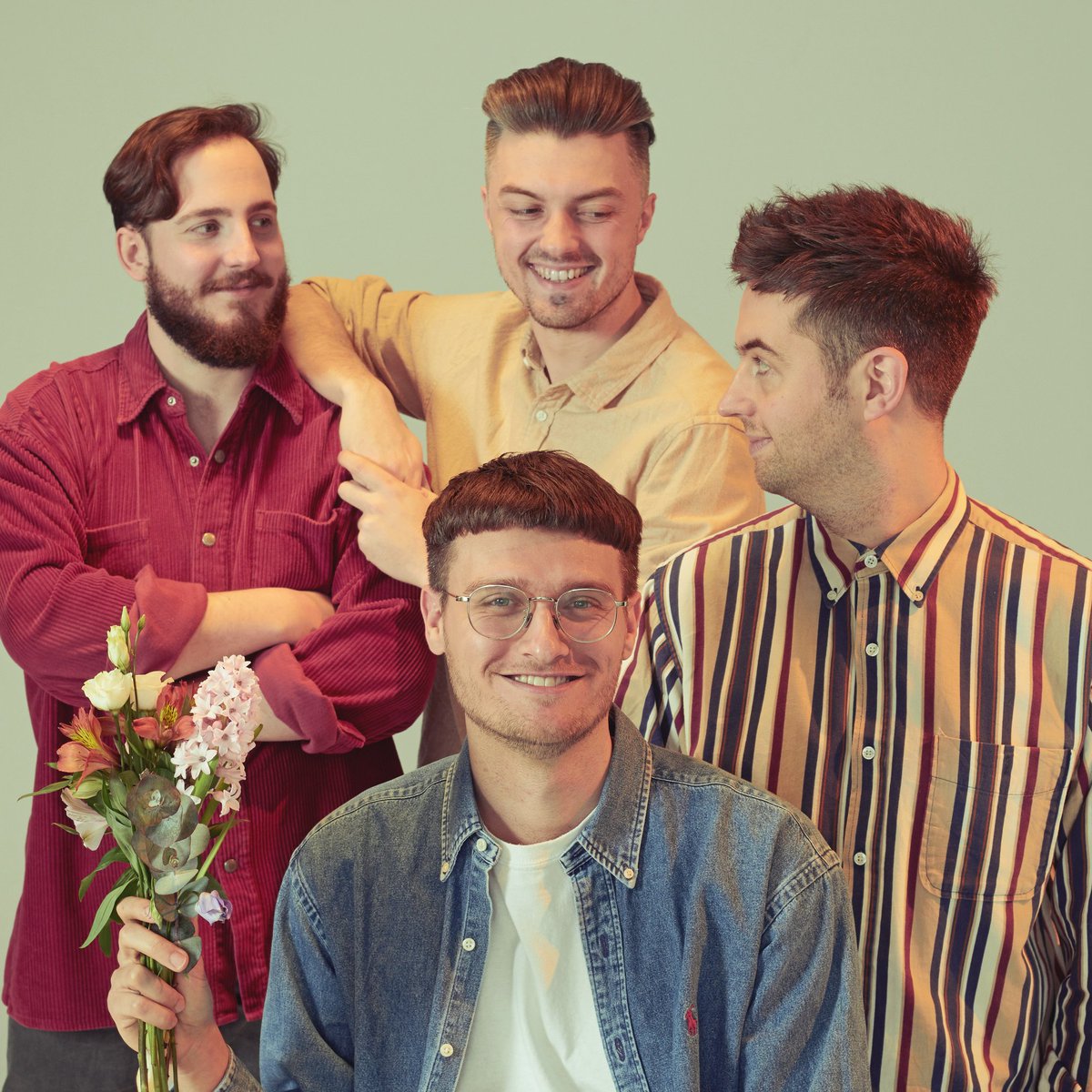 School picture day 🤓 Give us a follow on Spotify to hear Meridian Lines first on the 27th 🙏