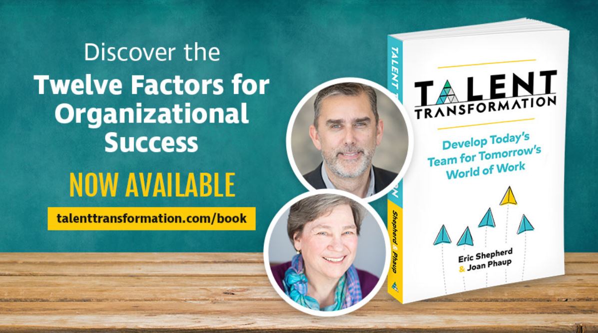Our latest addition to our 'Books we Love' series looks at our own publication, Talent Transformation; Developing Today's Teams for Tomorrow's World of Work by Eric Shepherd and Joan Phaup. bit.ly/3lQtyi8
#futureofwork #leadership #talent #transformation #bookreview