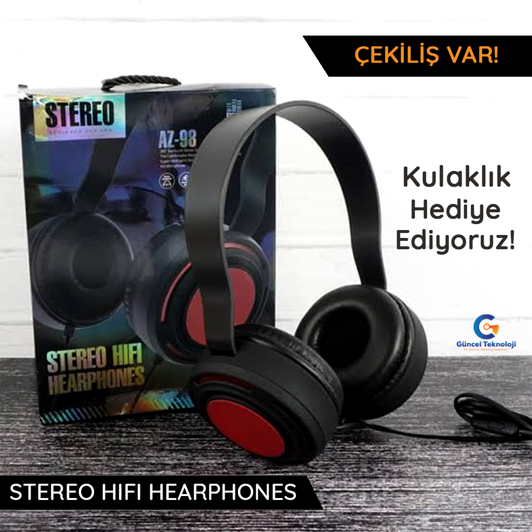 Çekiliş Var!
Takipçilerimizden 1 kişiye KULAKLIK hediye ediyoruz. 
Yapmam gerekenler;
-Tweeti RT’le ve Beğen
-Bizi Takip Et
