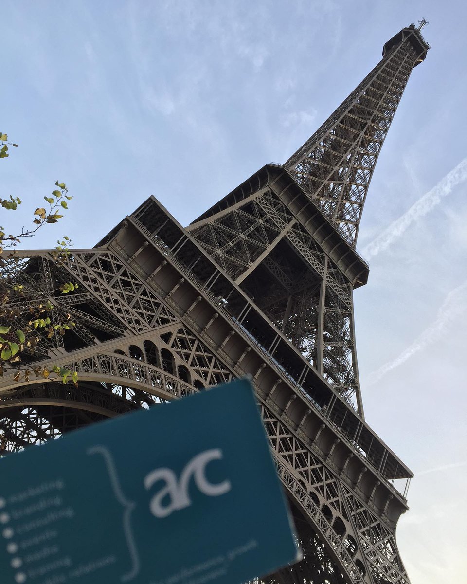 arcmanagementco's tweet photo. The many views of the Eiffel Tower - we are enjoying this view looking up 

#Paris #eiffeltower #arcmanagement https://t.co/bneWyuadqG