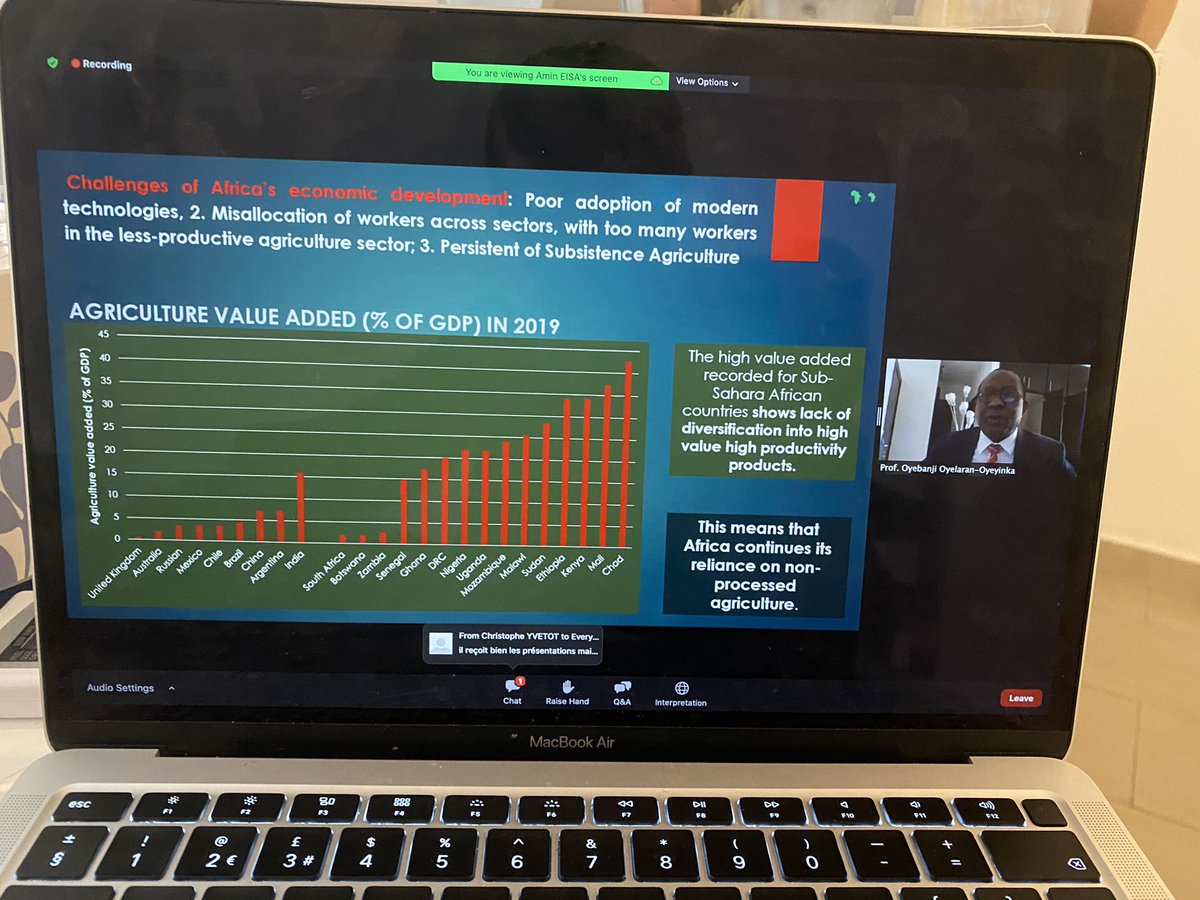 AbikeLSawyerr's tweet photo. #AIW2020 @UNIDO panel on Integrated Agro-Industrial Parks discussing the @AfDB_Group #SAPZ programme and the importance of agro-industrial processing. #IndustrialiseAfrica https://t.co/NJpCkOacEV