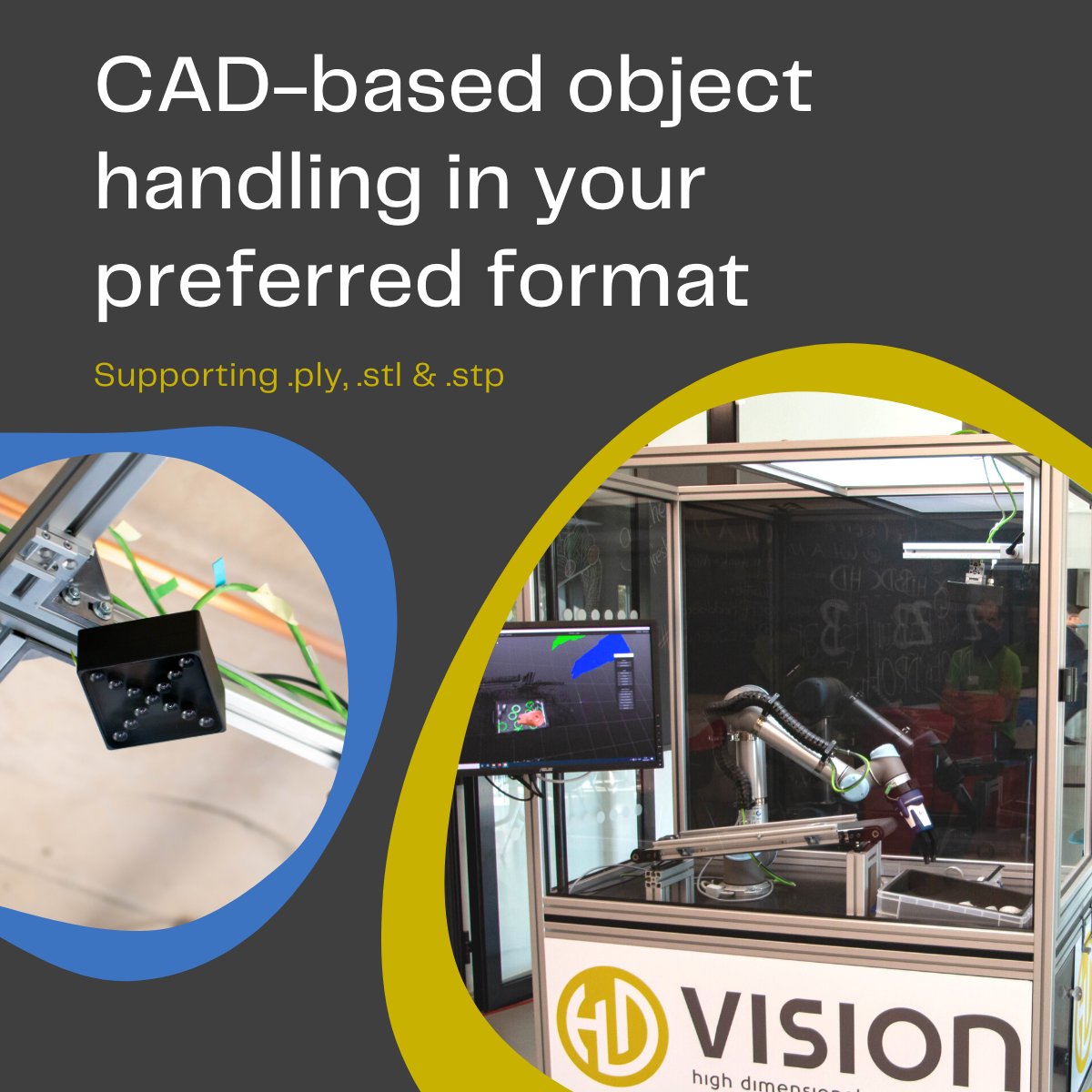 HDVisionSystems's tweet image. #ObjectHandling #RobotVision #BinPicking #Automation #MachineVision #LumiScan