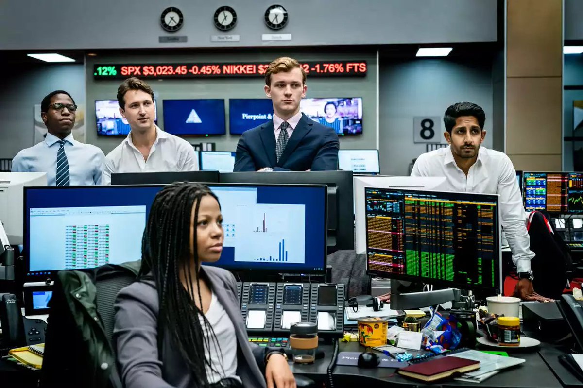 CBTheatreFilmTV's tweet photo. INDUSTRY continues tonight at 9:15pm on @BBCTwo - with Episode 2 directed by the brilliant Tinge Krishnan!! 🖥️ 

📝 Series created, written and exec produced by @mnadown &amp; @konradmkay #IndustryHBO https://t.co/PFSRONydJH