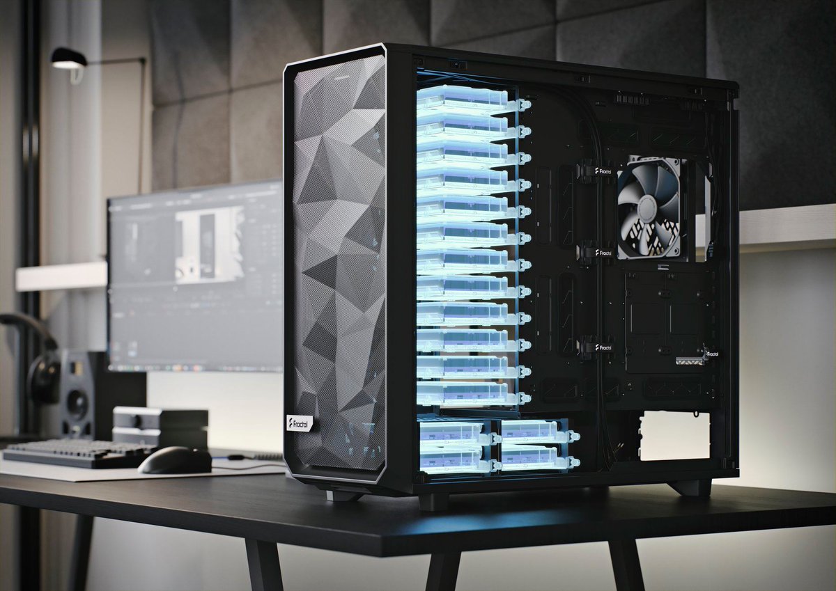 FractalDesignJP's tweet photo. Meshify 2 XL登場!HDをいくつ取り付けようかな?
#Meshify2XL
https://t.co/difEMOB5Bx https://t.co/nX9GxHIF6C