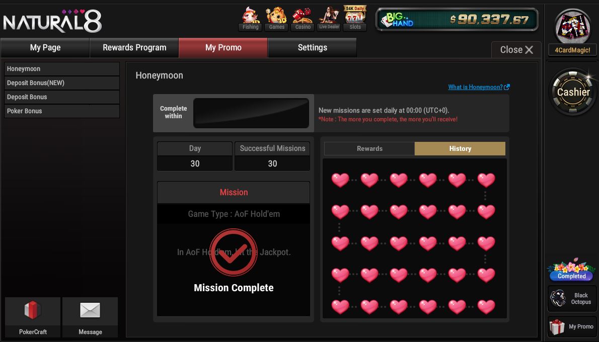 4CardMagic1's tweet photo. @natural8 Day 30 - AoF Jackpot https://t.co/dZ75LSv6Lv
We did it!  All 30 missions completed!
https://t.co/uyvBtDk7jo 
Will post video tomorrow, I'm off at least one beer :-) https://t.co/nIQARzwtMI