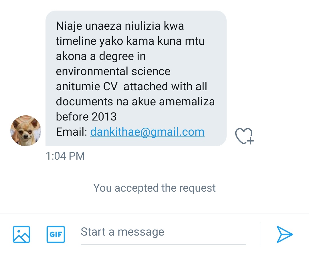Dreymwangi's tweet photo. Rt widely

#IkoKaziKe https://t.co/bbnsDeYezl