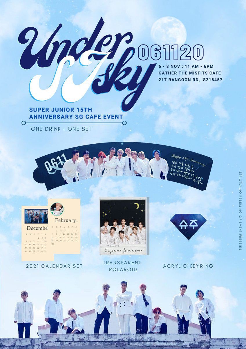 UnderSJSKY's tweet photo. [RT] DM if interested in the fs set below. Only Mailing costs apply! 

-UnderSJSky's calendar, polaroid, keyring (ltd, random packing)
-Meatyoudumpling bookmark, PenguinKyu sticker
-#UnderSJSky, #Meatyoudumpling Cupsleeves

*Priority for overseas fans who want more qty i.e. GO https://t.co/qGUJ1WdwPS