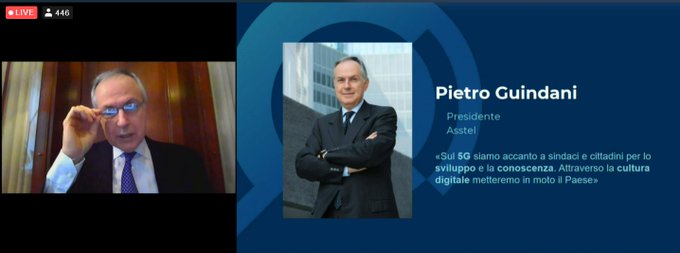 franciungaro's tweet photo. #PietroGuindani, Pres. @asstel_it: "Nel caso del #5G, tra domanda e offerta deve crearsi clima di reale partnership. Devono dare vita a un circuito virtuoso. L’offerta deve sapersi mostrare, come nel caso delle sperimentazioni del 5G." 
@Osserv_Digital
 #Oss5G20 https://t.co/WSjPolMVim