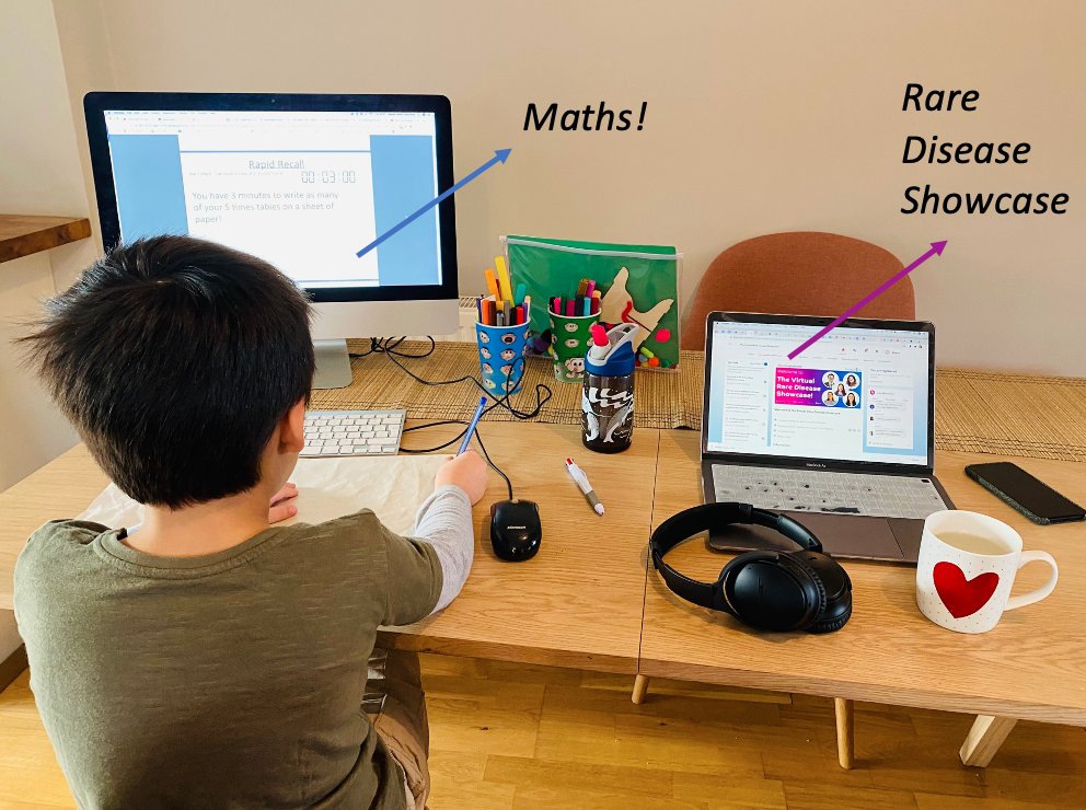 RaqPeck's tweet photo. We're all learning something new today in this household.
#homeschooling + #RareShowcase - it's on! https://t.co/T9L5LexaFP