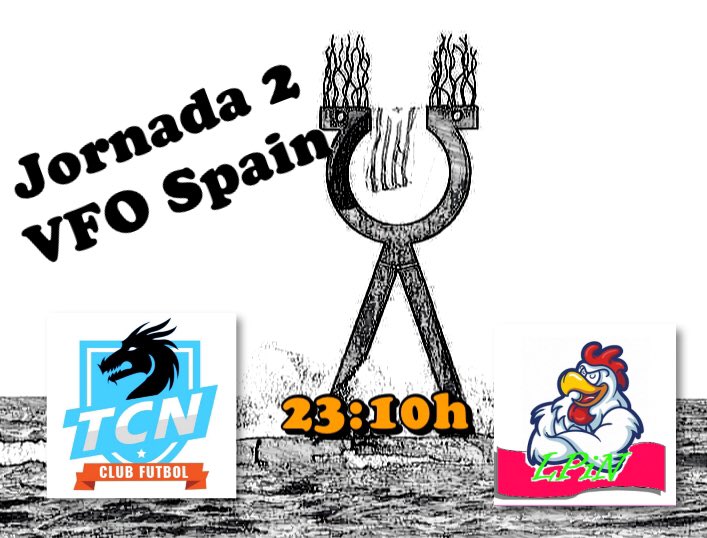TcnVfo's tweet photo. Avui JORNADA 2 @VFOspain 

Vs: Los Pinpollos https://t.co/5Zap76YLJT