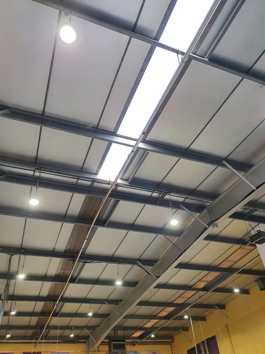 WallacePrint's tweet photo. Return On Investment Time!
The R.O.I. on our new roof will be 18 months, just look at the light flooding through to assist our colour management!

#printingindustry #printing #print #construction #roofrepair #roofrestoration #roofreplacement #productionprint #production https://t.co/yNKMUkVn47