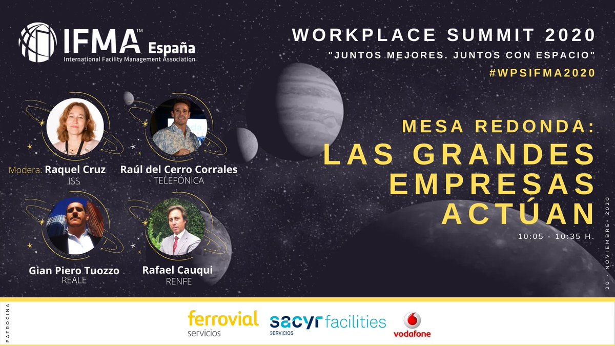 IFMA_spain's tweet photo. TIC...TOC...⏳Llega el #WPSIFMA2020!🤩
Si aún no sabes lo que te espera, te lo iremos contando en estos días, aunque aquí tienes toda la información que necesitas:👉🏼 https://t.co/NufWPSw3XL 
✅Recuerda INSCRIBIRTE, eh? es #virtual y #SinCoste 
Tendrás esto👇 y mucho más. Q ganas! https://t.co/76kItXra8C