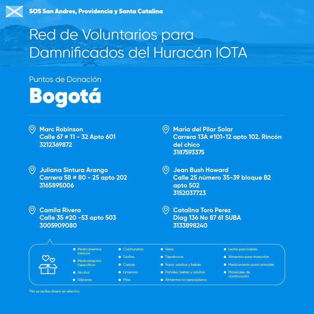 LFdCesmas's tweet photo. Un monstruo destructivo de vidas azota la costa colombiana y las islas #Providencia, #SanAndrés y #SantaCatalina y acaba de llegar a #Nicaragua.
Los damnificados necesitan tu ayuda 🙏🏼 🇨🇴 🇳🇮 
Estas son las direcciones autorizadas para donaciones
#Iota
@AlejandroSanz https://t.co/zzjd8Z6B2h