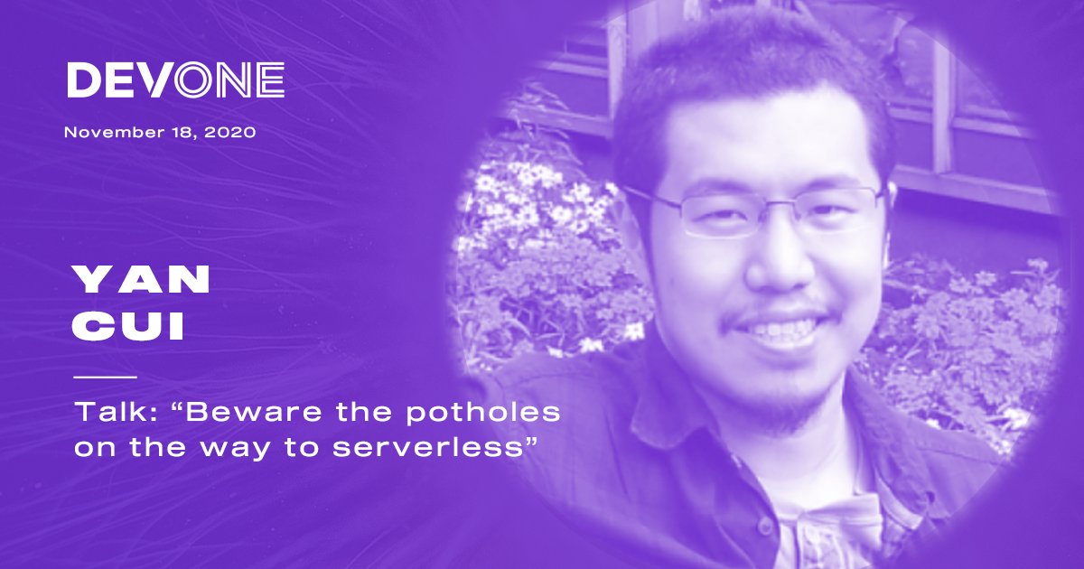 DevOneLinz's tweet image. Only one day left until @theburningmonk opens our very first #DevOneMomentum tomorrow at 4pm with his talk “Beware the potholes on the way to serverless”!

Save yourself a seat now for the free event: dynatr.ac/devone-momentum or join us via live stream: dynatr.ac/live-stream