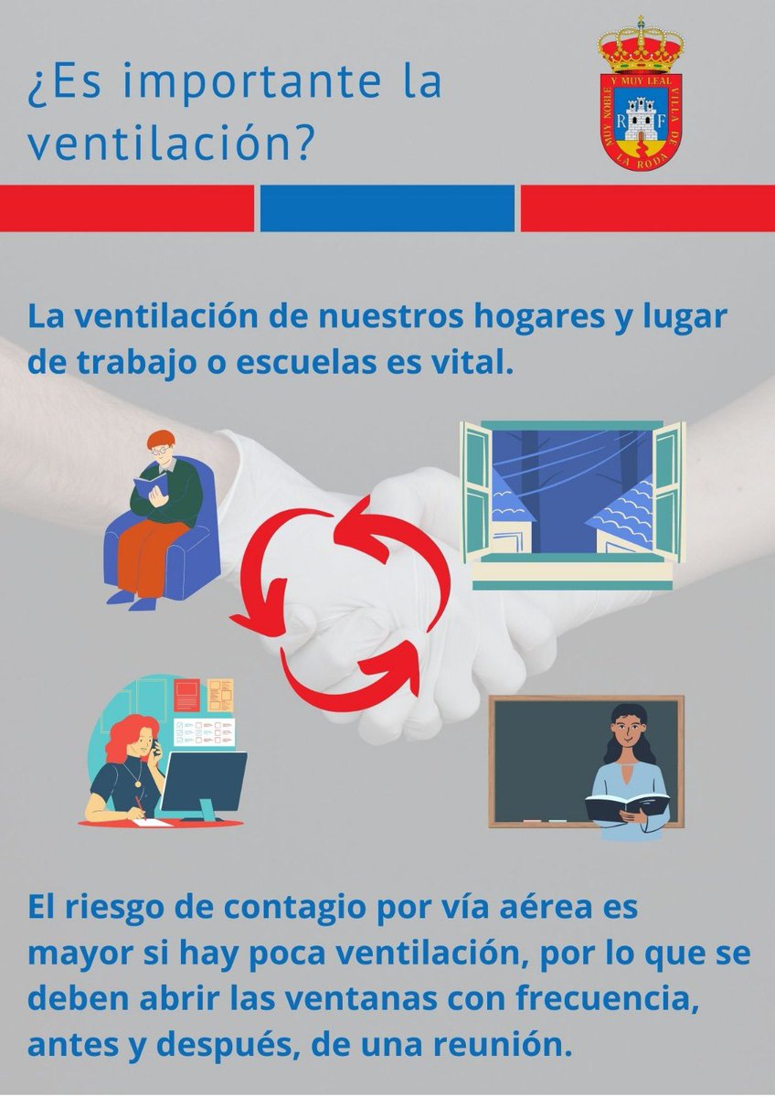 aytolaroda's tweet photo. 🟡 Seguimos en nivel de alerta 3:

- Usa la mascarilla correctamente y guárdala donde no se contamine. 

-Cuidado con los entornos familiares y las reuniones sociales, donde más posibilidades de contagios existen. 

-Recuerda ventilar los interiores. https://t.co/p1pw60z5FA