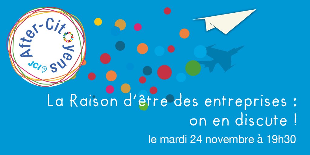 Novembre est le mois de l'Économie Sociale et Solidaire ! Pour en savoir plus sur l'#ESS et la "Raison d'être" des entreprises rdv en live sur nos réseaux le mardi 24 novembre à 19h30 pour un After-Citoyen avec le #CRESS sur notre page Facebook et notre compte Youtube ! ​​ #JCEF