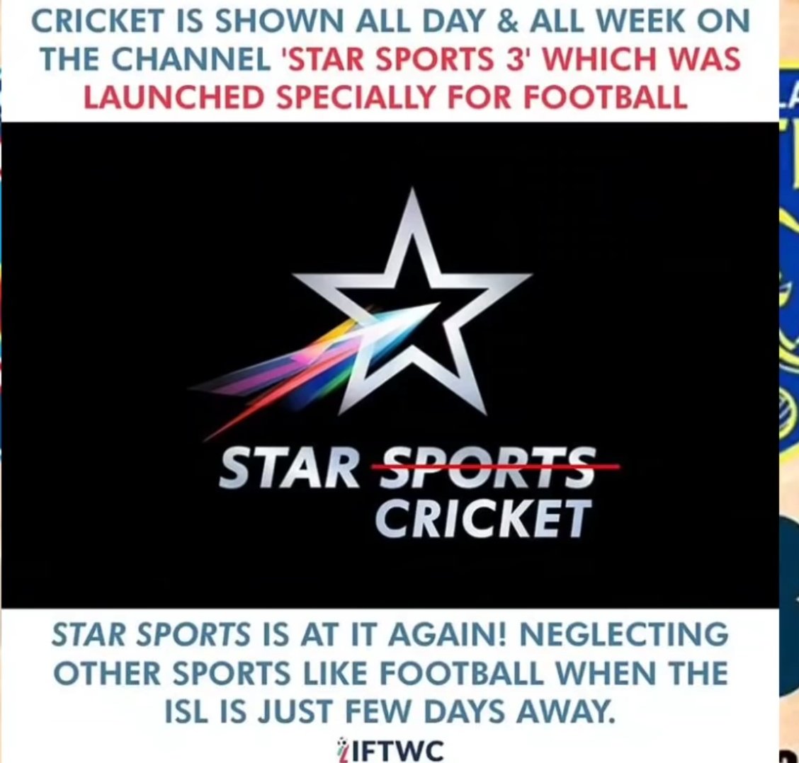 thinkernetwork's tweet photo. @StarSportsIndia #savefootball
#respectfootball https://t.co/XIXO7zB2cR
