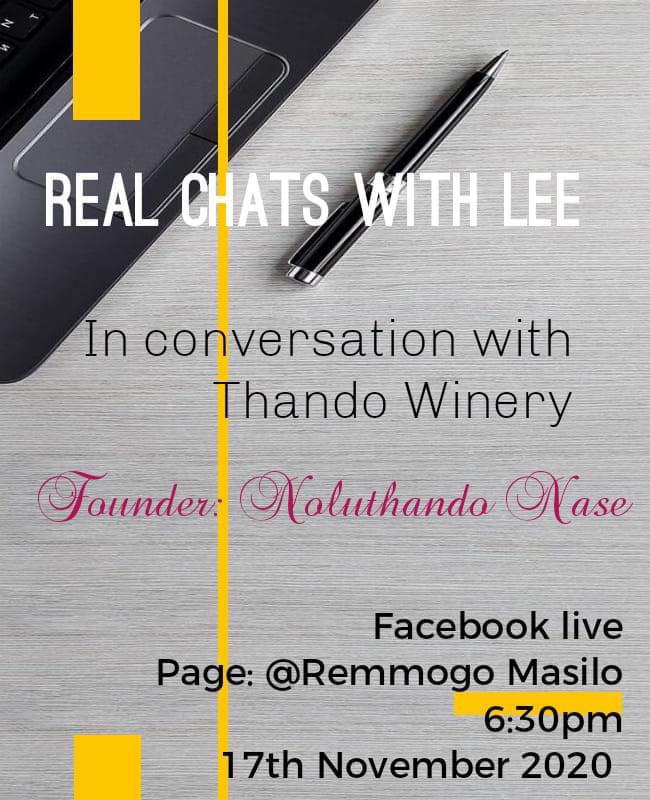 ThandoWinery's tweet photo. Here, as you were. Be sure to catch the founder of Thando Winery tonight. https://t.co/WEv87OInU7