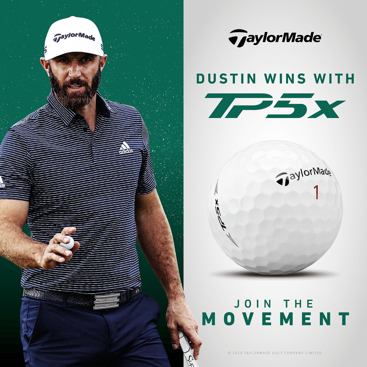 GIVEAWAY

After <a href="/DJohnsonPGA/">Dustin Johnson</a>’s record-breaking performance in shooting 20-under to become the Masters Champion, we’re giving you the chance to win 20 #TP5x 2ball sleeves! Simply RT and FOLLOW to enter. 

T&amp;C’s Apply.
UK:tmgolf.co/2BUK
ROI/DE/FR/SE:tmgolf.co/TP5x2B