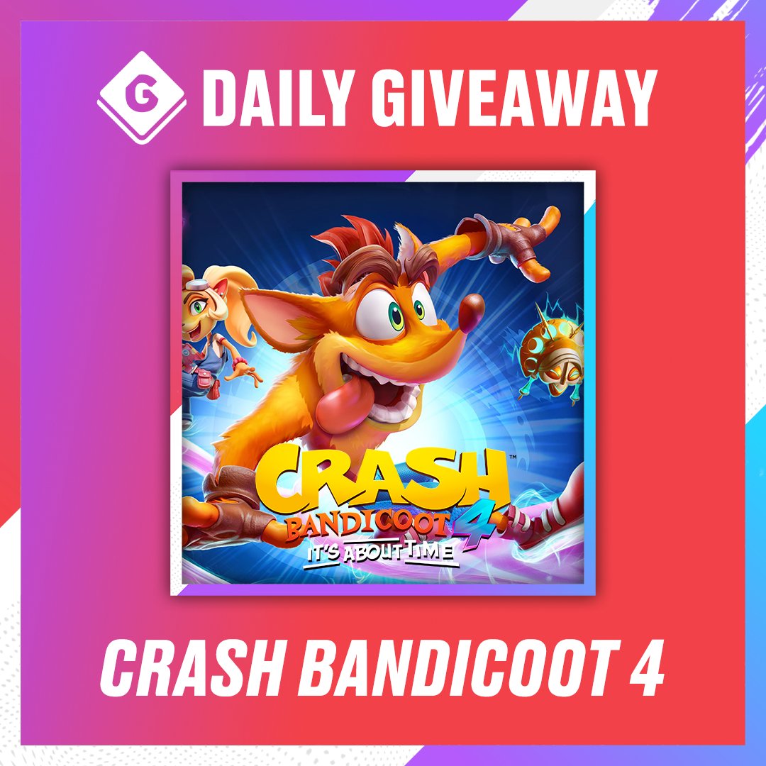 gamingbible's tweet image. We have 4 copies of Crash Bandicoot 4: It's About Time to give away for PS4 &amp;amp; Xbox courtesy of @Activision

To enter, follow us, RT this post and leave a comment with your platform of choice

Giveaway closes at 11:59pm tonight - good luck!
(Codes are for EU stores)