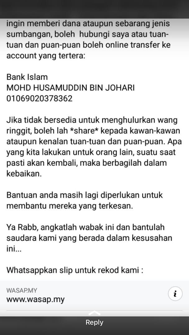 _ungkurazali's tweet photo. Mintak tolong sebarkan seperti sebar fitnah. 
Gerakan Pemuda Charity
Boleh follow ig kami : gerakan_pemuda2020 https://t.co/QG7VGdy7Q2