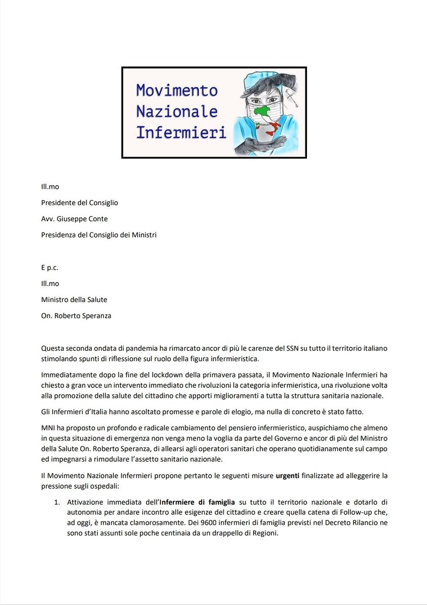 Movimento Nazionale Infermieri tweet media